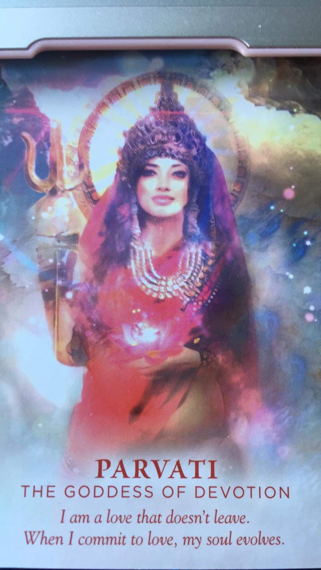 Parvati Tarot card